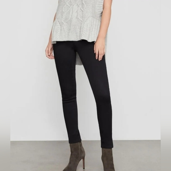 BCBG MAXAZRIA Cable Knit Turtleneck Grey Sweater Tunic Size XS/S - Picture 11 of 13